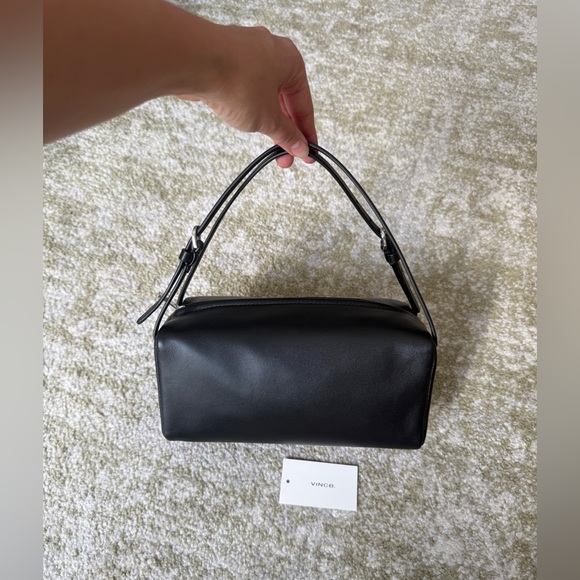 Vince Josie Leather Top-Handle Bag - Picture 4 of 8